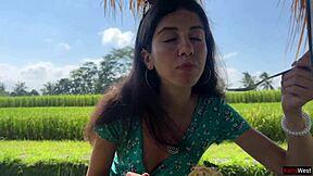 cumface pasta carbonara walk in public cafe! 😜💦🍝