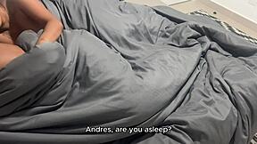 leynne rodriguez stepmom shares bed and fucks stepson hard