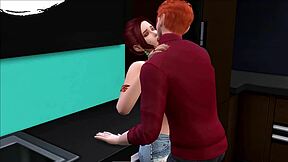 beautiful tattooed redhead licks pussy to orgasm