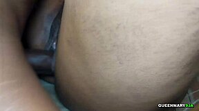 Riding Mans Big Black Cock Makes Him Creampie Curvy Ebony Every 2 Mins  