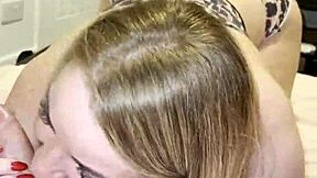 wanna make stepson happy blowjob then fuck mommy's wet pussy lingerie huge tits