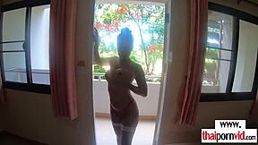 Bombastic Thai Polly Rides Big White Cock!