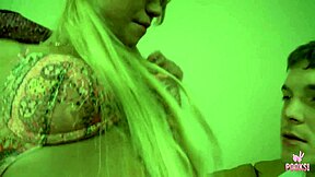 Tight Pussy Becky N Rides Hunk Milo P to Gaping Creampie Facial