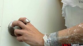 Halle Von Caught by Horny Stepmom Brandi Love's Big Tits and Tongue