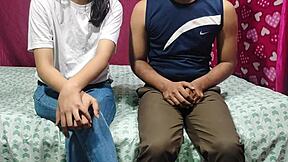 Horny Step Sister Rides Step Brother's Monster Cock Hard In Creampie Home Fuck