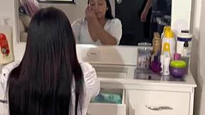 mi cuñada latina gorda visita y la follo duro en el culo mientras novia no está