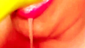 Chubby Indian milf gags on monster cock face fuck cumshot