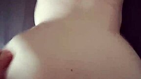 thick german bbw teen bent over doggy fucked rough then cum-covered again!