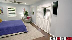 caught peeping stepson fucks tattooed stepmom's wet pussy now!