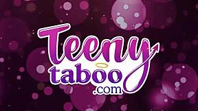 old seth brogan fucks chubby teen's big pussy lips in cowgirl creampie