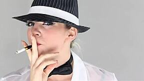 Dahlia Sky fingers shaved pussy in solo masturbation compilation