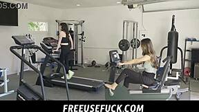 stepdaughter's free use fuck doll joins friend for milf taboo play?