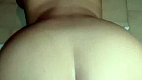 Roommate Cums Inside My Tight Huge Ass Pussy After Hard Fuck