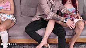 Stepdaddy, Mom Won't See Innocent Teen Fucked?