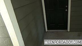 hey blonde asian stepsis, why you kneeling public giving that sloppy deepthroat blowjob?