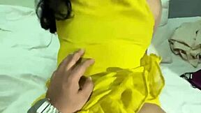 my hot indian girlfriend's first time fuck in bedroom and bathroom