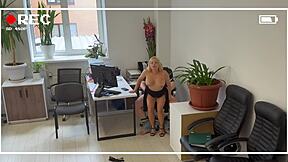 Fucking Office Slut While Husband Home