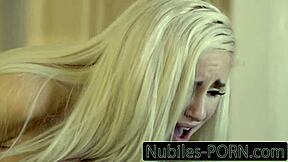 Naomi Woods spanked hard in garage then rides big cock rough