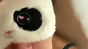 Teen pounds horny mother-in-law's wet pussy with monster cock creampie