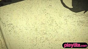 Petite Model Rips Lingerie Off By Pool—Horny Nude Tease?