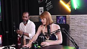 reh queen's tantric massage got me so wet n shaky in sensual cast part 14 on sheer red