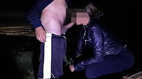 ebony teen takes big cock anal under moonlit beach waves