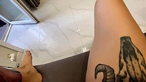 Step-Brother Gives Teen Anal Creampie Lover's Day Gift