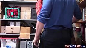 hey little shoplifter, wanna pay with that tight pussy?