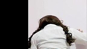 está alumna moja braguitas con orgasmo después escuela rico culo anal creampie grabado