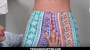 Skinny Latina Teen Shoplifter Threesome With Milf Angel Gostosa And Mike Mancini