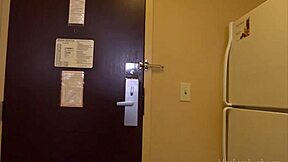 big boobed blonde coed bent over for first big black cock deepthroat surprise