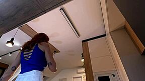 i love showing off my new mini skirt and pink panties