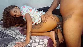 i gave my stepdad a hug and it turned into forbidden fuck... oops my pussy got filled deep inside him pounding me crazy