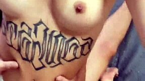 petite latina gags deepthroat rides rough pov cum tits