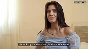 my big tits tight ass virgin pussy tingles during tina la farfalla casting defloration