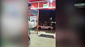 Bodega Milf's Debts Paid for Steamy Motel Fuck