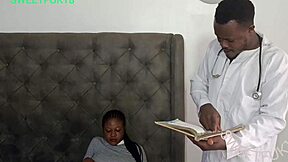 i keep faking sick for this doc's huge black cock pounding my young 18+ wet pussy daily