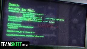 CUTE PIERCED ALT GIRL ROUGH FUCKED FACIAL FOR SHOPLIFTING!