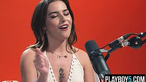 Teen Chanel Camryn Fingers Hairy Pussy to Shaking Orgasm