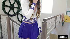 Slutty stepdaughter punished on sex swing