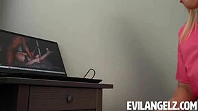 stepsis caught fapping? richard mann fucks elana bunnz