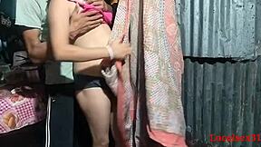 cute boudi gets her ass fucked hard by monster cock alone at home 🔥🍑💦