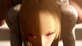 Magik's tight pussy stretched by hancock paizuri lili deepthroats dick