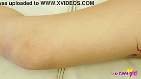 Seducing You With My Sexy Naked Asian Curves Close-Up!