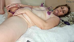 clit pump nipple suckers make me finger squirt hard