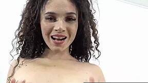 tattooed bruna santos gets hard double penetrated 😈🍑🔥 double fun with big cocks