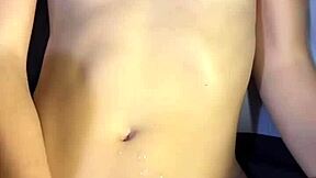 cumming deep inside her soft belly feels so good