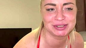 step sis sucks so good he fingers her throat then fucks from behind