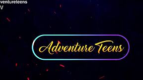 intense double anal pounding stretches allison sweet's gaping holes