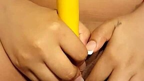 horny 18+ bbw latina fingers her juicy wet pussy while watching chocolate girl masturbate 👀💦🍫